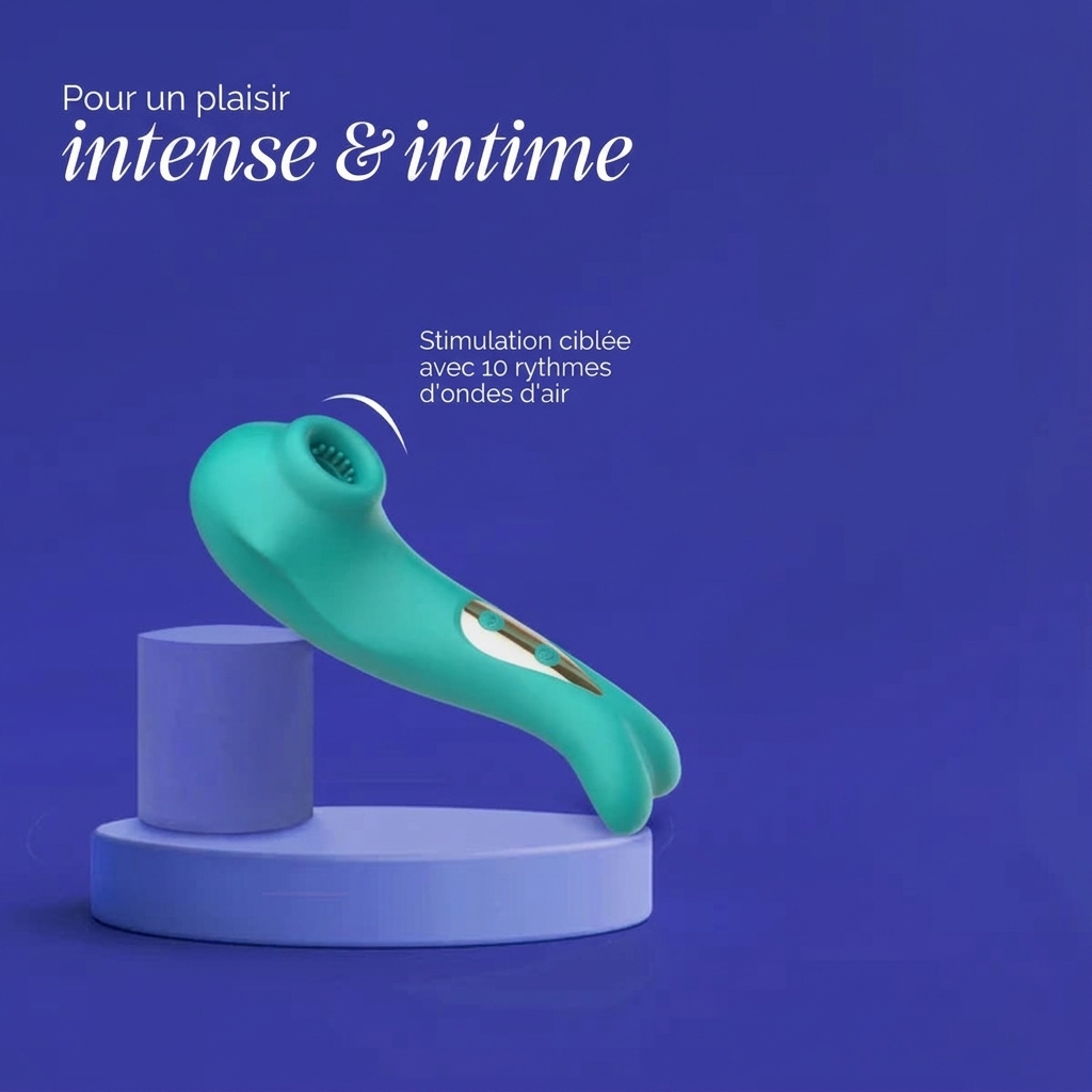 Mila Pulse pour un plaisir intense et intime, 10 rythmes d'ondes d'air